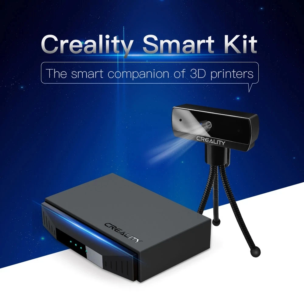 CREALITY 3D CRCC-S7 HD 1080P 1920(H) x 1080(V) de la cámara Web de 69,23*30,7*24,5mm 5V Control remoto podría imprimir + WiFi + Kit de caja