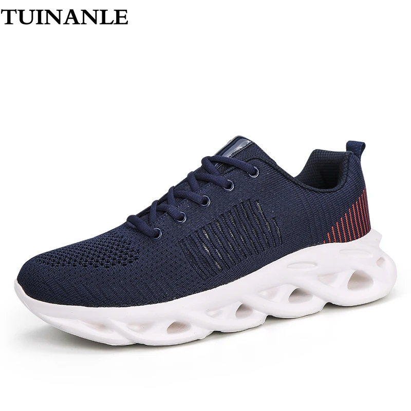 Женские воздухопроницаемые кроссовки TUINANLE Осенний сетчатый светильник для