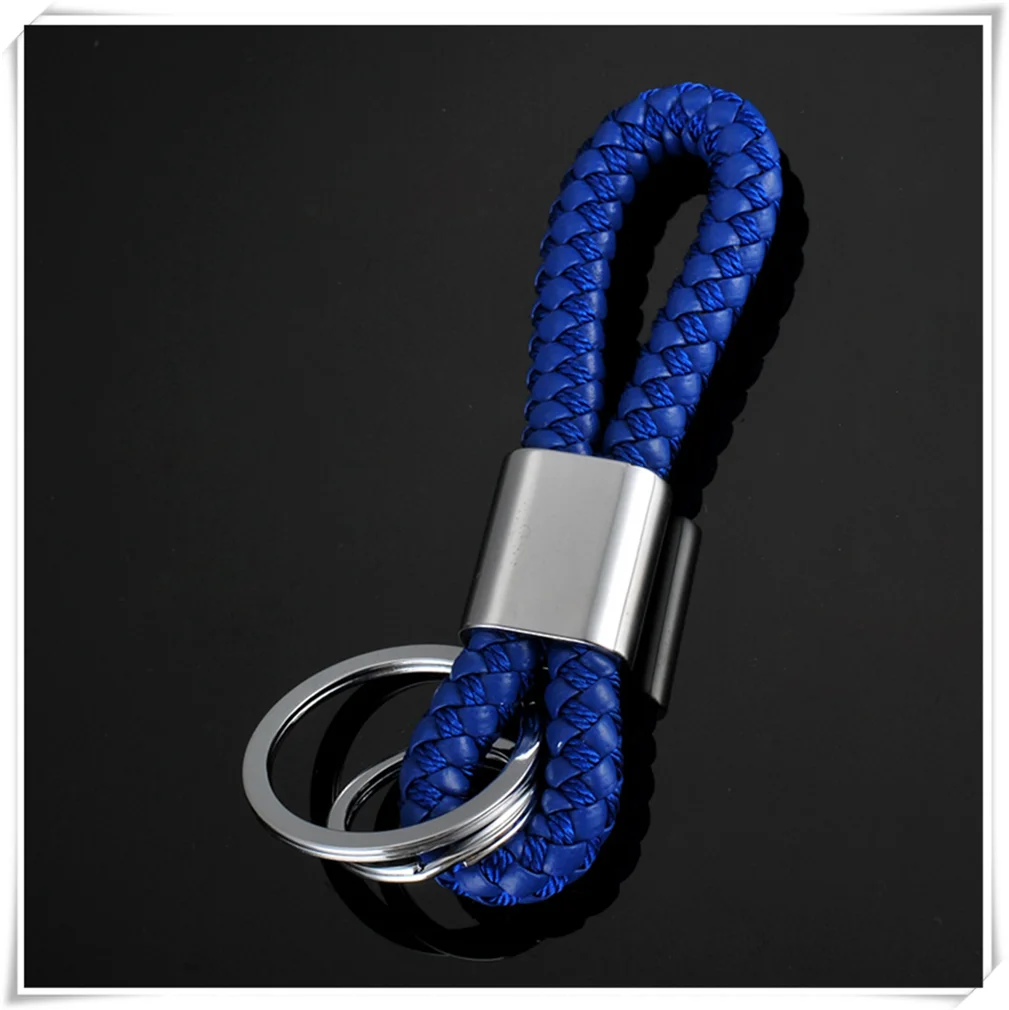 Автомобильный Ручной кожаный Веревка подковы ремень для ключей на талию BMW X