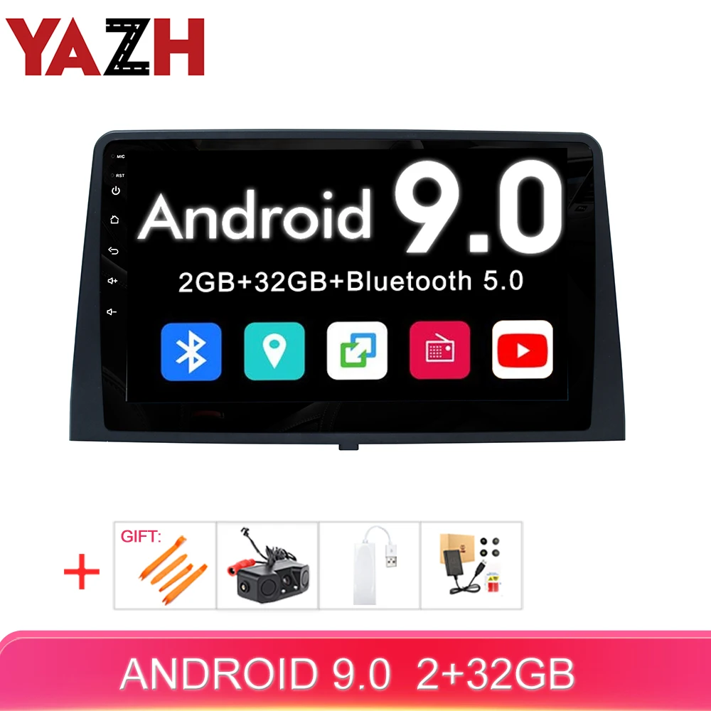 Автомобильный GPS навигатор Android для Peugeot 3008 5008 Partner / Citroen Berlingo 2020 с Bluetooth 5 0