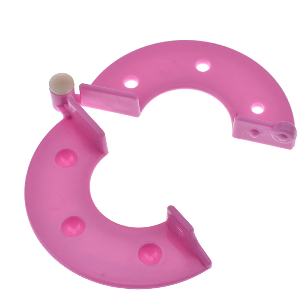 8 шт. 4 размера помпон пластиковый из пряжи плетение шариков сделай сам инструмент