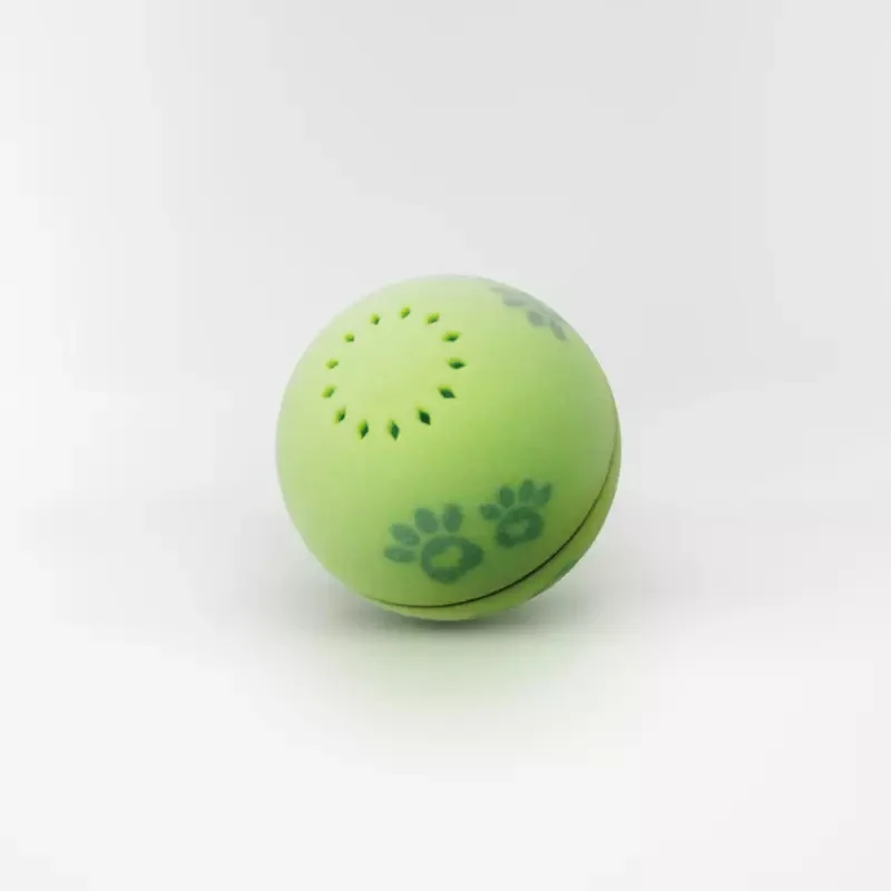 Зеленый Xiaomi Mijia PETONEER Pet Smart Companion Ball встроенный Catnip Box неправильная прокрутка забавный кот артефакт игрушка для домашних животных - Цвет: Зеленый