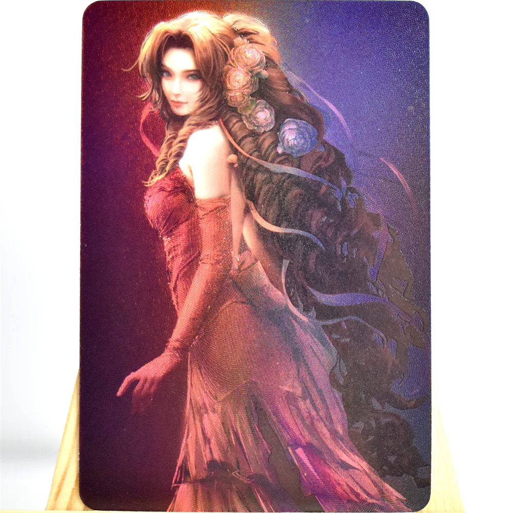 

Anime Game Flash Card Aerith Gainsborough Three Small Sets of Flash Card Anime Flash Card Collection Card