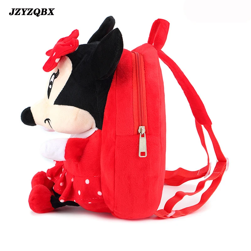 Mickey School Bags Cartoon Lovely Kindergarten school Bag Men Plush Schoolbag Women's Bow Decoration Schoolbag Mochila Schoolbag