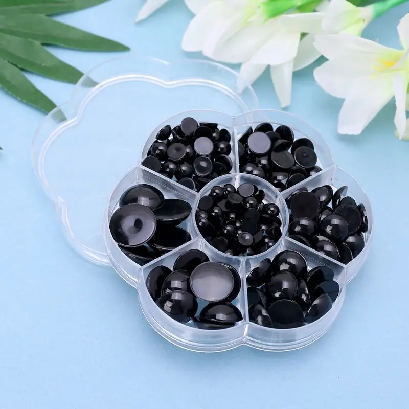 

226Pcs 6mm/8mm/10mm/12mm/14mm/16mm/18mm DIY Doll Puppet Plastic Eyes Safety Craft For Handmade Teddy Bear Children Kids Toy