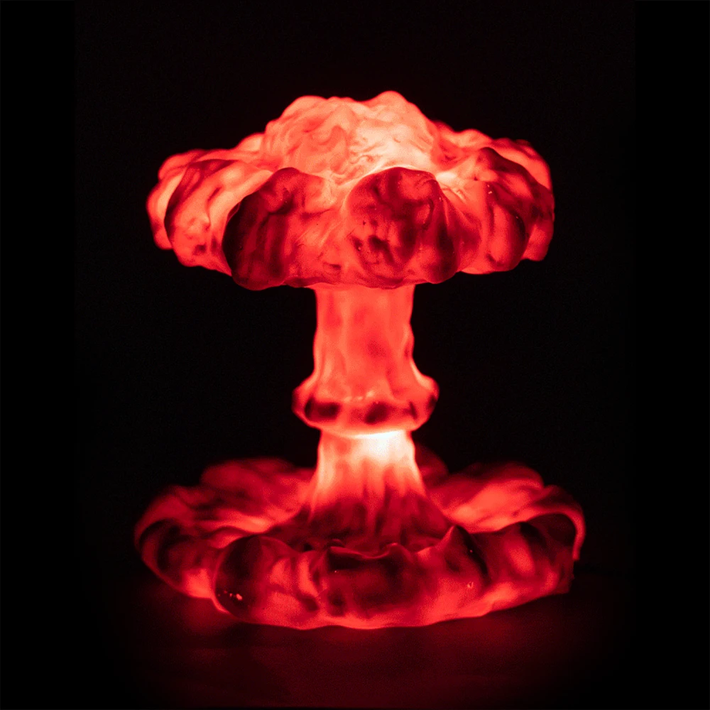 Miglior Lanterna A Luce Di Esplosione Di Nuvole Di Funghi Lampada Da Tavolo A LED Creativa Simulazione Di Luce Esplosione USB Regali Di Luce Regolabili Per Bambini