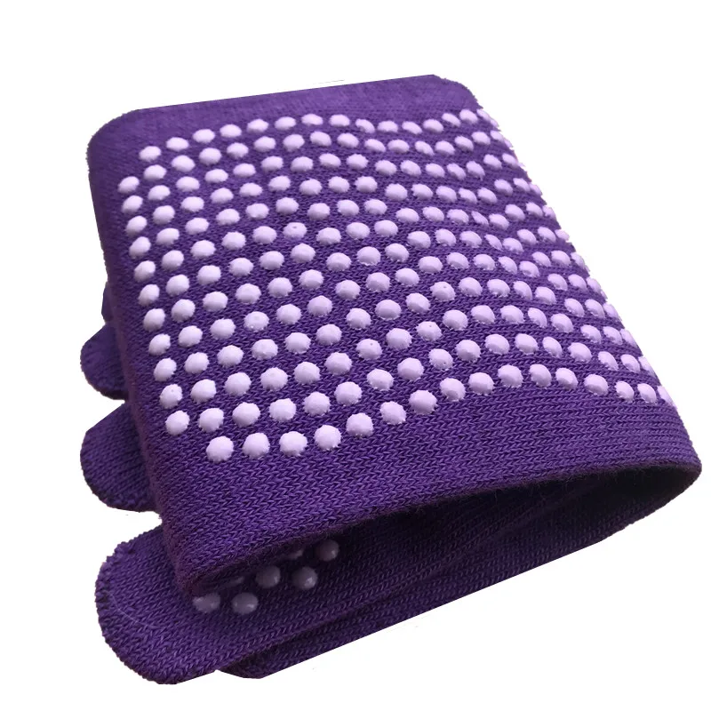 

Long One-size Yoga Socks Five-finger Wear-resistant Non-slip Four Season Breathable Split Toe Point Plastic Floor Comfortable
