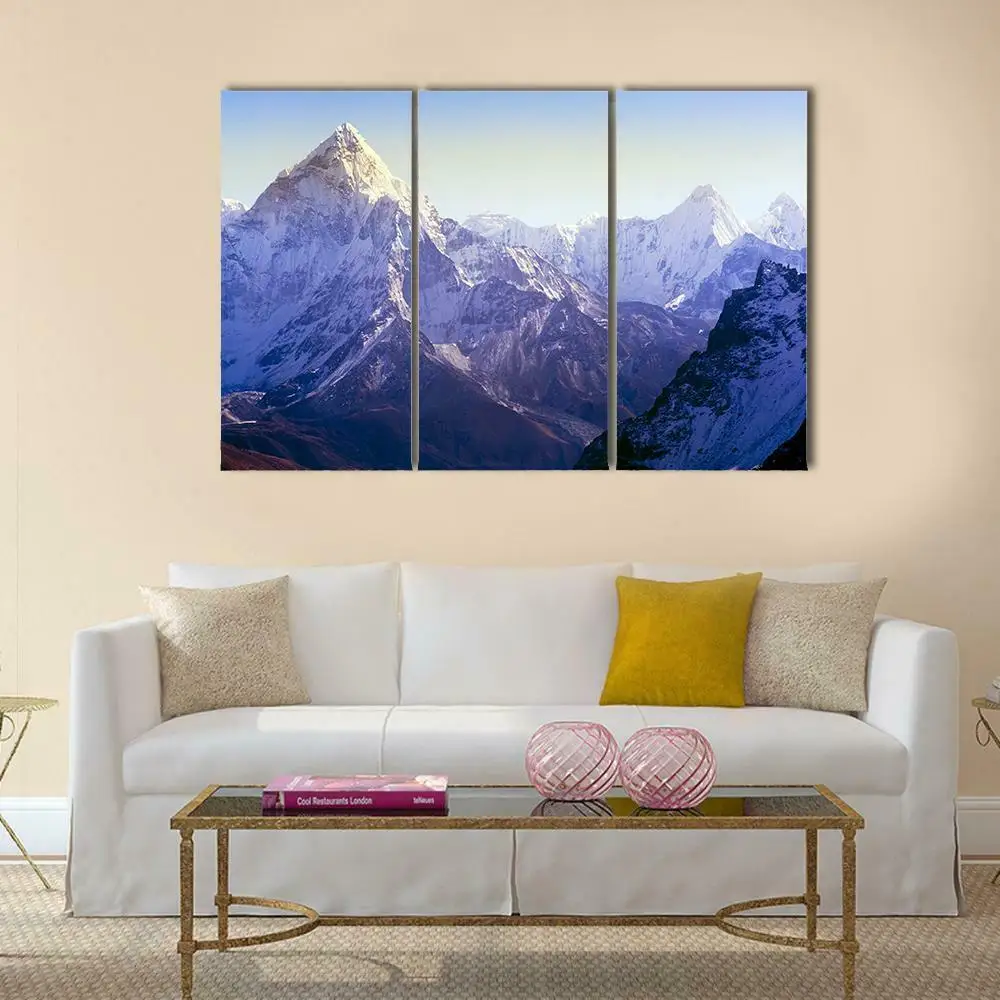 

Mount Everest Base Camp Trek 3 pcs HD Canvas Painting Modern Home Decoration Living Room Canvas Print Painting Wall Decor