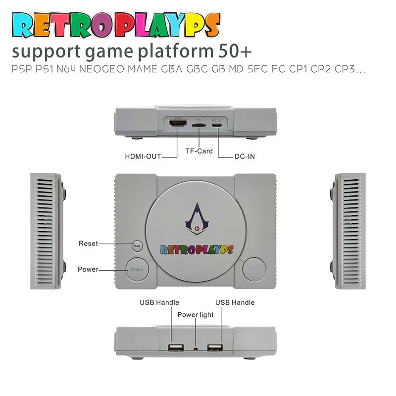 Игровая приставка Raspberry Pi HD для ТВ система retropi игры в ретро-стиле мальчиков
