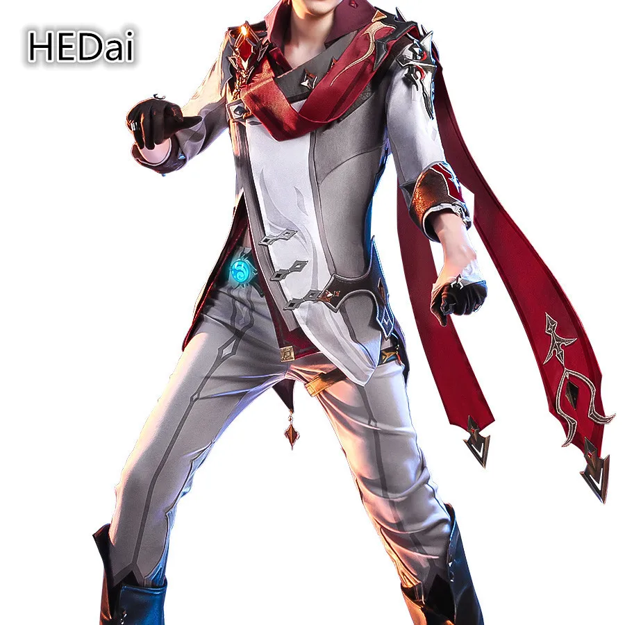 

Presale Genshin Impact Tartaglia Cosplay Costume Game Cos Outfits Top+Pants
