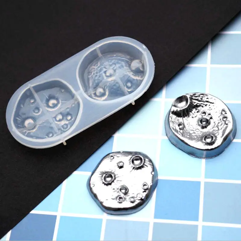 Силиконовые формы в виде планеты эпоксидной смолы падающего камня ювелирные