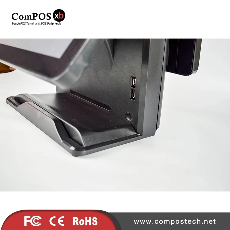 

High quality touch pos machine 15inch dualscreen pos computer for sale