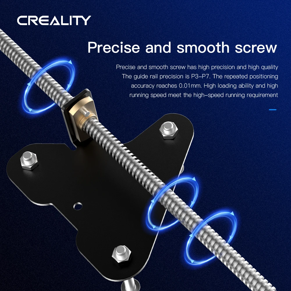 dual screw rod upgrade kit double lead screw 3d printer parts dual z axis lead screw kit high precision for ender 3ender 3 v2 free global shipping