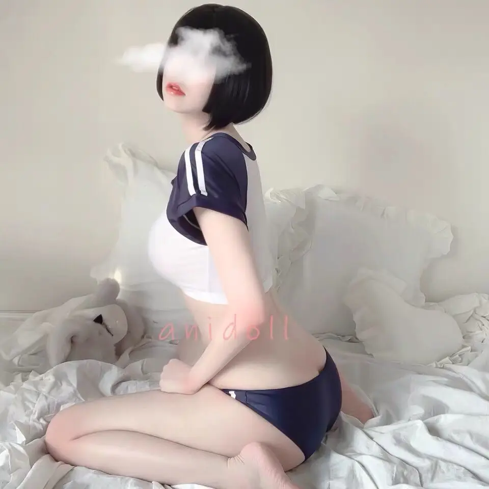 Милая униформа для японских учеников женское гимнастическое Сексуальное белье