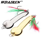 1 шт. металлический Спиннер DD ложка приманка 5g 10 г 1 5g 20 г серебристо-Золотая рыболовная приманка Iscas искусственные жесткие приманки для окуня рыболовные снасти для ловли щуки