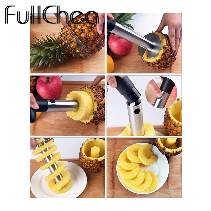 FullChea инструменты для приготовления пищи FDA Овощечистка из нержавеющей стали