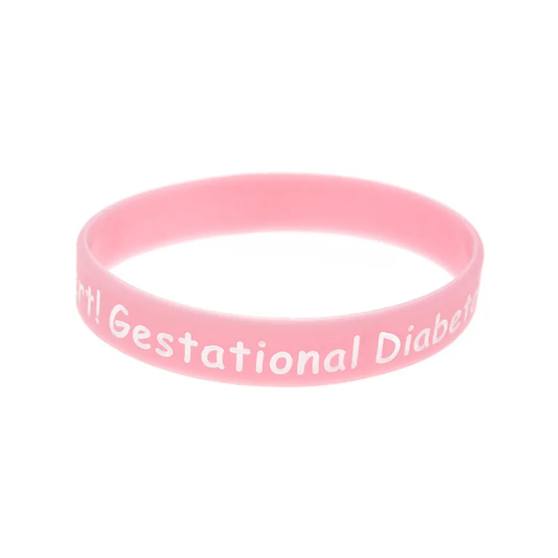 1 шт. силиконовый браслет для беременных при диабете|Браслеты с шармами| |