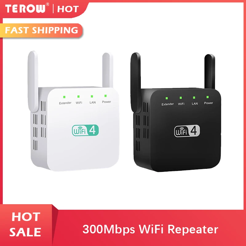 

300 Мбит/с wifi ретранслятор расширитель диапазона беспроводной ретранслятор усилитель сигнала 3 Антенна полный дом крышка расширитель маршрутизатора
