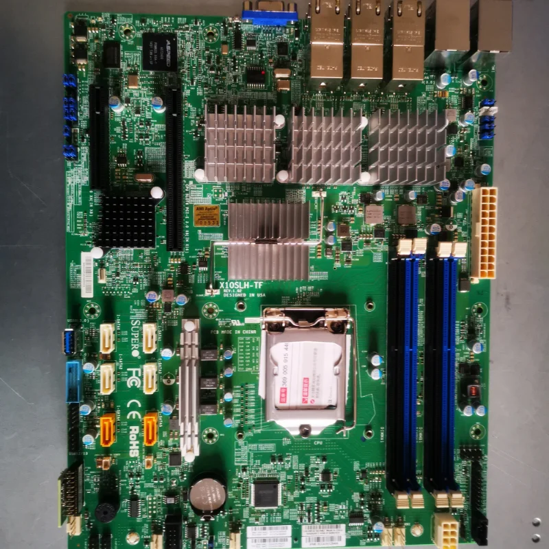 

FOR Integrated X540 Chip 6 Electrical Ports Support E3-V3 DDR3 Memory
