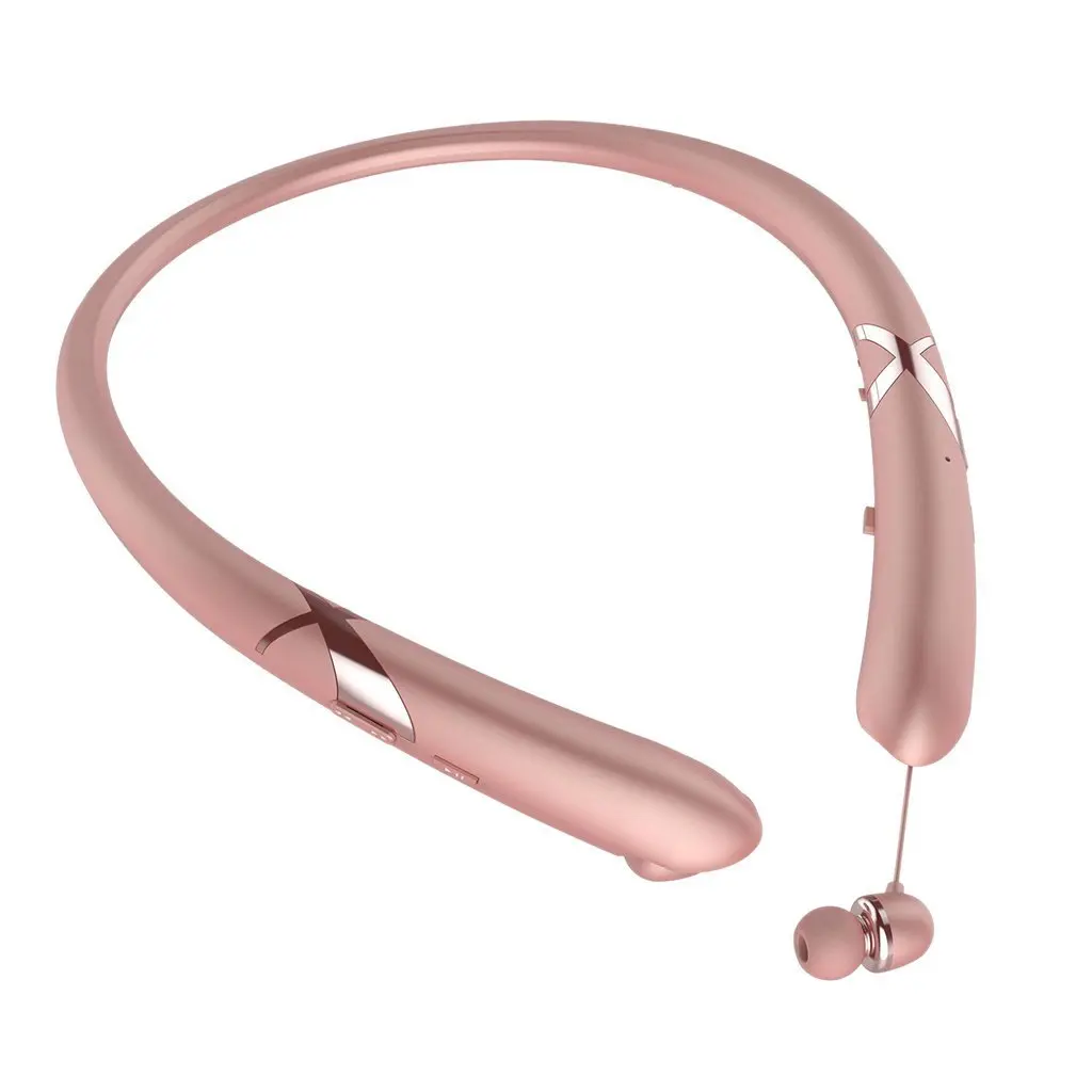 HX965 шейные беспроводные Bluetooth наушники Выдвижная музыкальная Спортивная