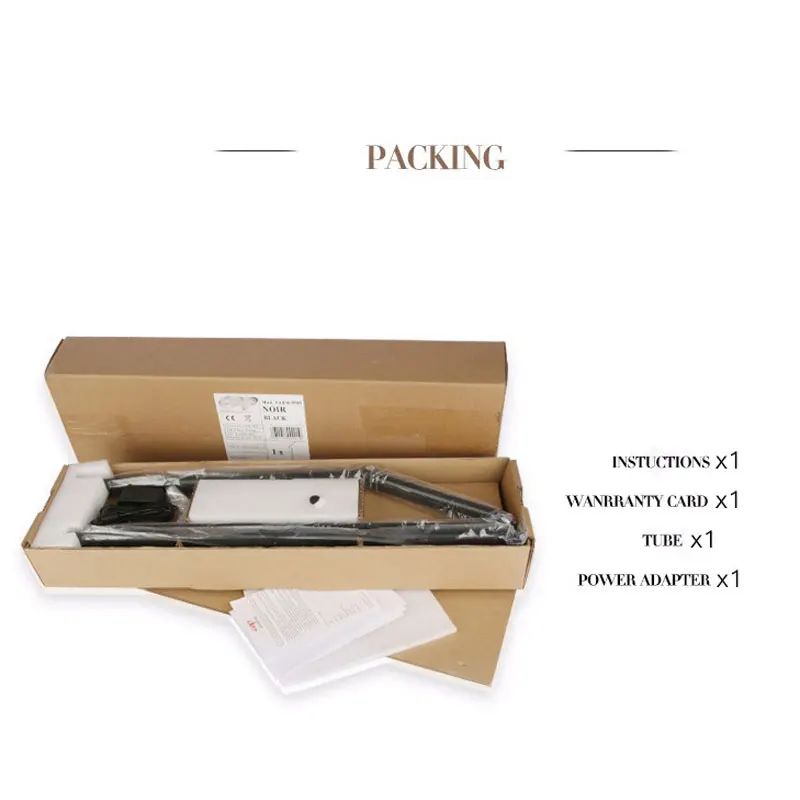 저렴한 스마트 현대 LED 네일 책상 램프 독서 빛 접이식 테이블 램프 거실 접이식 회전 터치 스위치 LED 클립 장착 16w