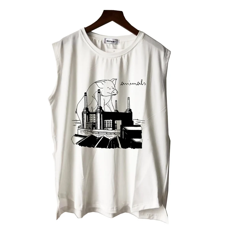 Свиньи животные винтажный дизайн психоделический рок музыкальная группа