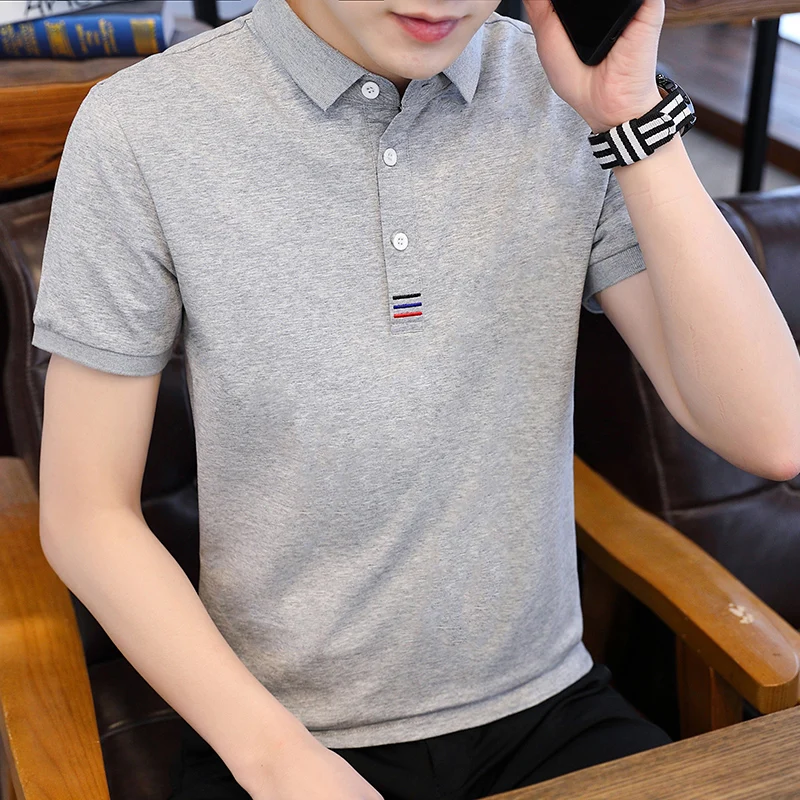 

Wordless 2020 Polo Shirts Mens Cotton Short Sleeve Shirts Male Business Casual Solid Summer Jerseys Golf Tennis Shirts Man 5XL