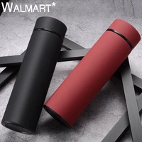450ml hot water thermos tea vacuum flask with filter stainless steel 304 sport thermal cup coffee mug tea bottle office business