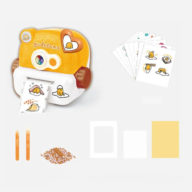 Yellow Set Xiaomi 100FUN Дети DIY волшебная Наклейка машина прекрасный эксклюзивный машины для этикеткок подарок для детей - Цвет: Yellow Set