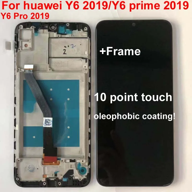 6,0" AAA для huawei Y6 Prime Y6 Pro Y6 MRD-LX1f ЖК-дисплей кодирующий преобразователь сенсорного экрана в сборе+ рамка