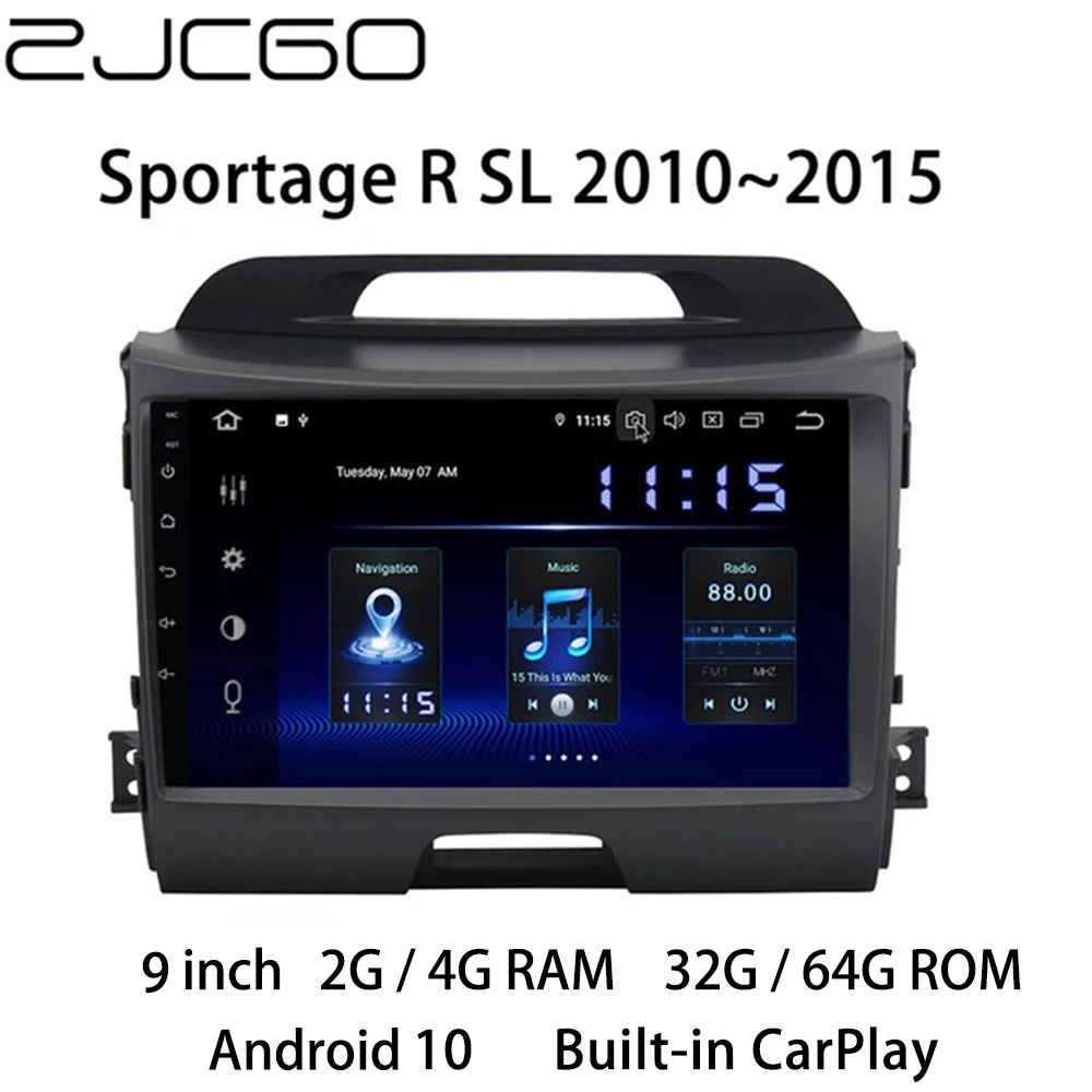 

Car Multimedia Player Stereo GPS DVD Radio Navigation Android Screen for Kia Sportage R SL 2010 2011 2012 2013 2014 2015
