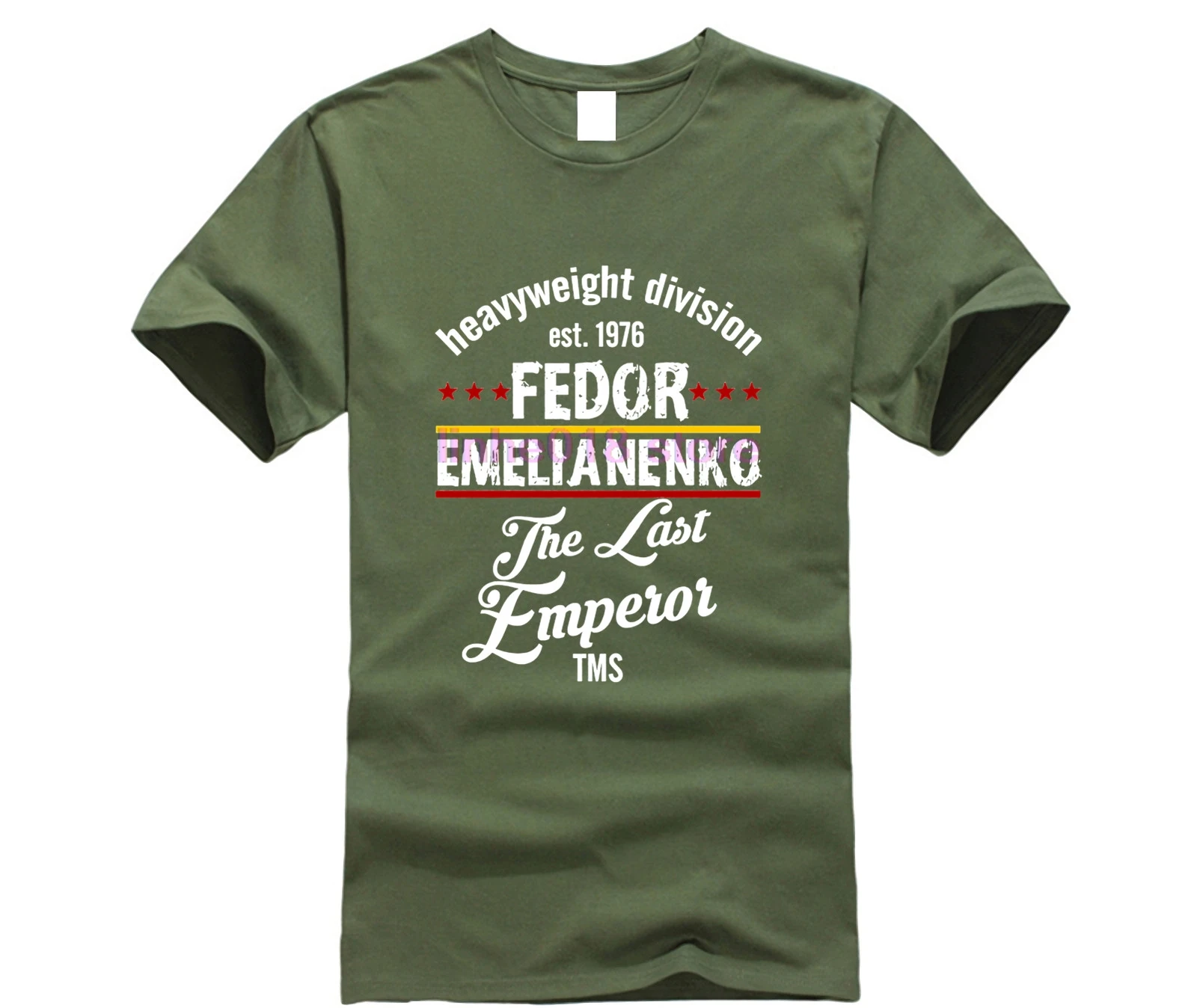 Fedor Emelianenko футболка большого размера на заказ с коротким рукавом футболки для