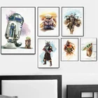 Картина на холсте инопланетянин из мф Звездные войны