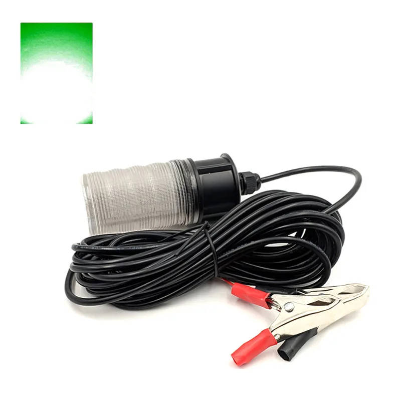 

12V Fishing Light Fish Attractor Fish Detection Light Boat Fishing Deep Water Underwater Light LED Underwater Fishing Light
