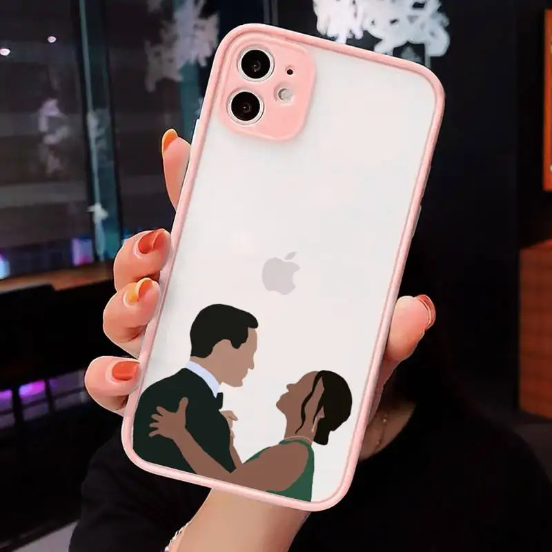 

The Vampire Diaries TV series Phone Cases matte transparent For iphone 7 8 11 12 plus mini x xs xr pro max cover