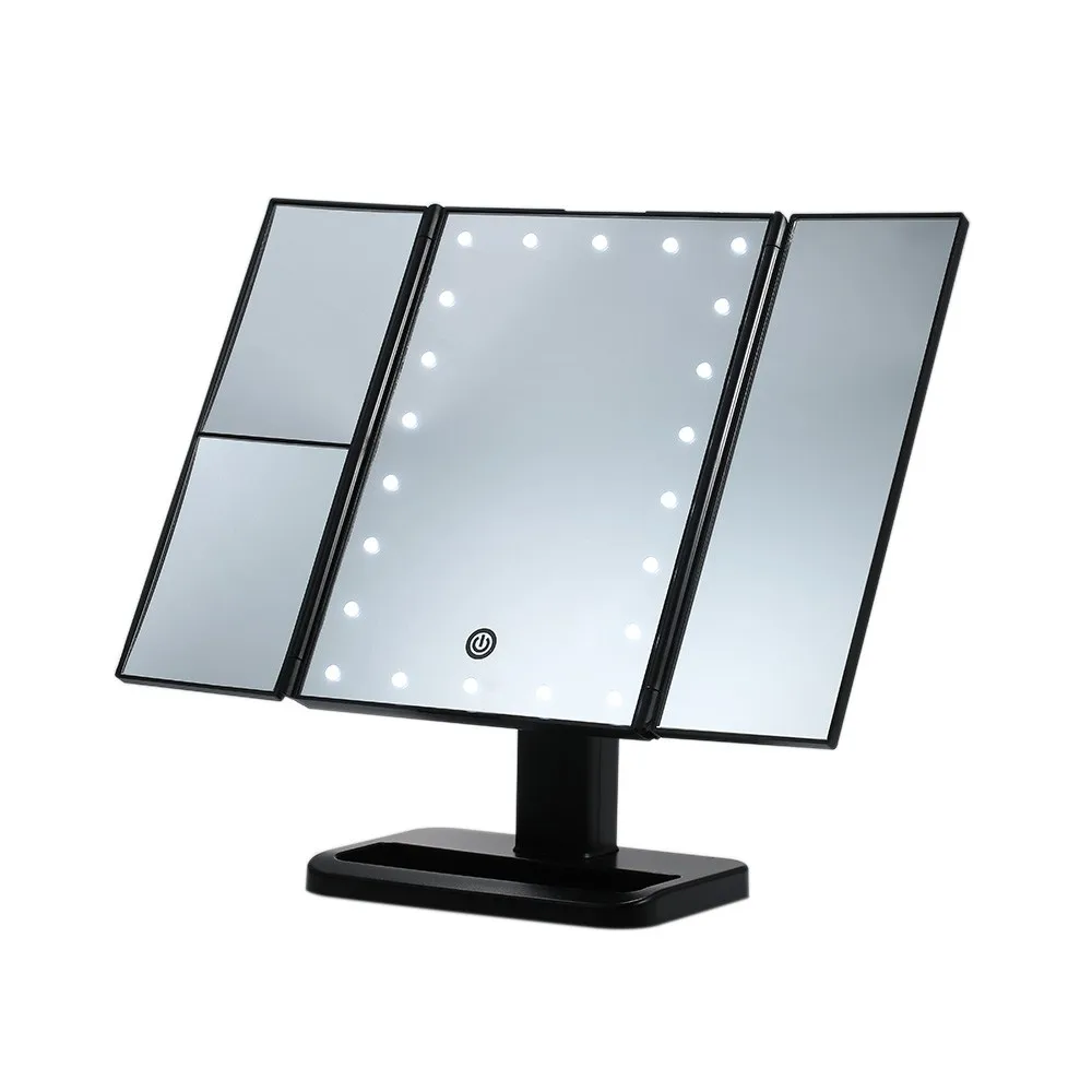 NEWKBO USB/Батарея работает трехслойный светодиодный косметическое настольное