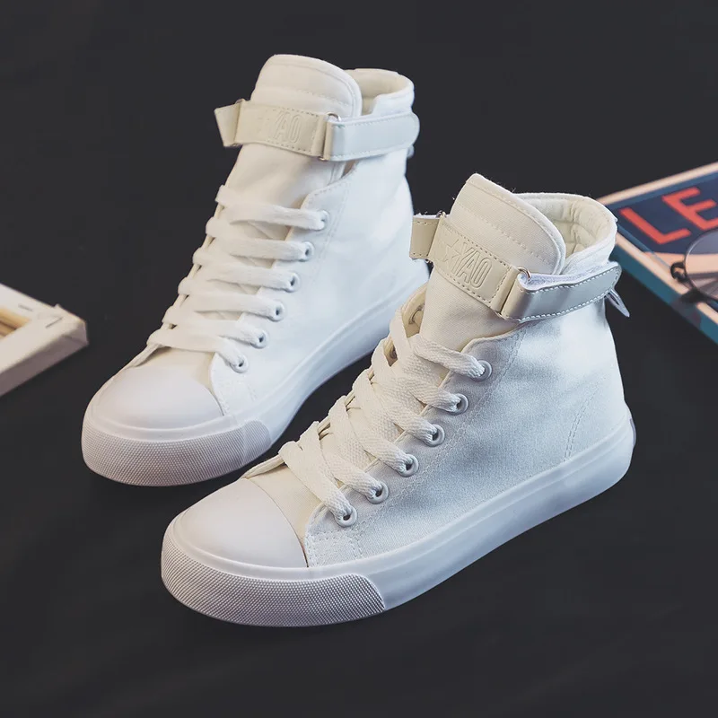 Новые кроссовки унисекс; zapatos de mujer; обувь с высоким берцем; Женская Осенняя мода года; Вулканизированная обувь; женская повседневная обувь на плоской подошве со шнуровкой