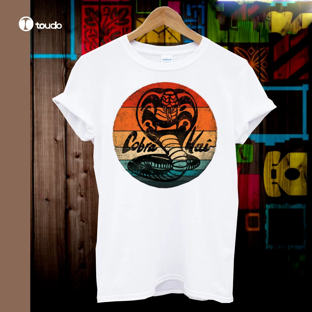 

Vintage Cobra Kai Logo Distressed T-Shirt