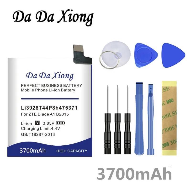 Аккумулятор Da Xiong 3700 мАч Li3928T44P8h475371 для ZTE Blade A1 B2015 C880 C880A C880S AXON Mini Xiaoxian 3|battery for|battery