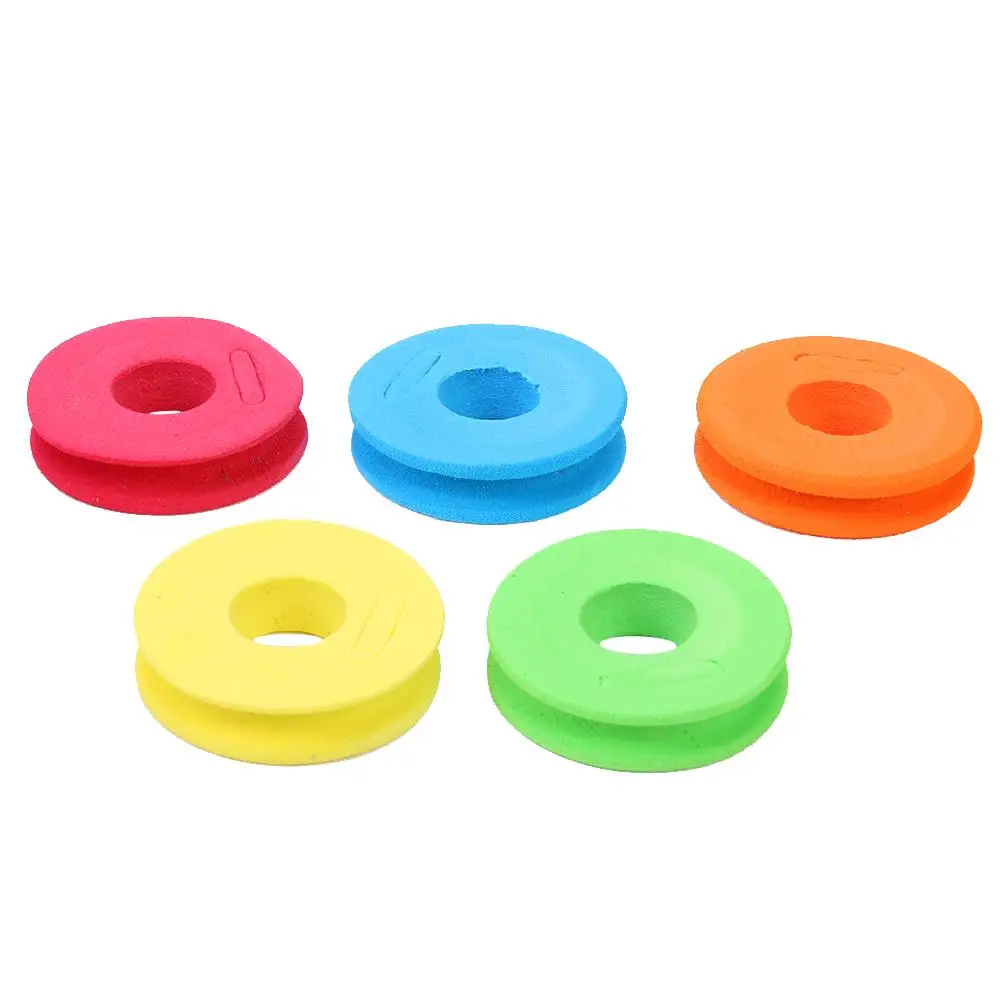 

100pcs/pack 45x10mm Fishing Line Winding Boards Color Fishing Line Main Axis Foam Bobbins Spools Angling Products