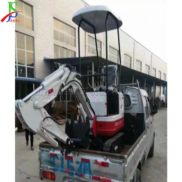 

2020 hot selling 800KG 2t 3t construction engineering Mini Hydraulic Crawler Covered type rotary drilling rig Excavator