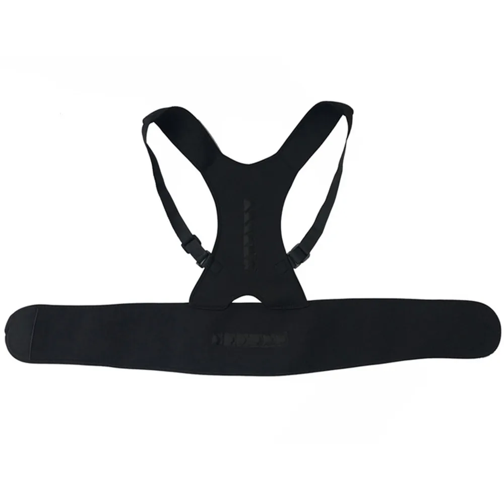 

1Pc Young Adults Waist Corrector Magnetic Fully Adjustable Un-Noticeable Wearable Extra-Comfort Waist Brace Sports Accessories