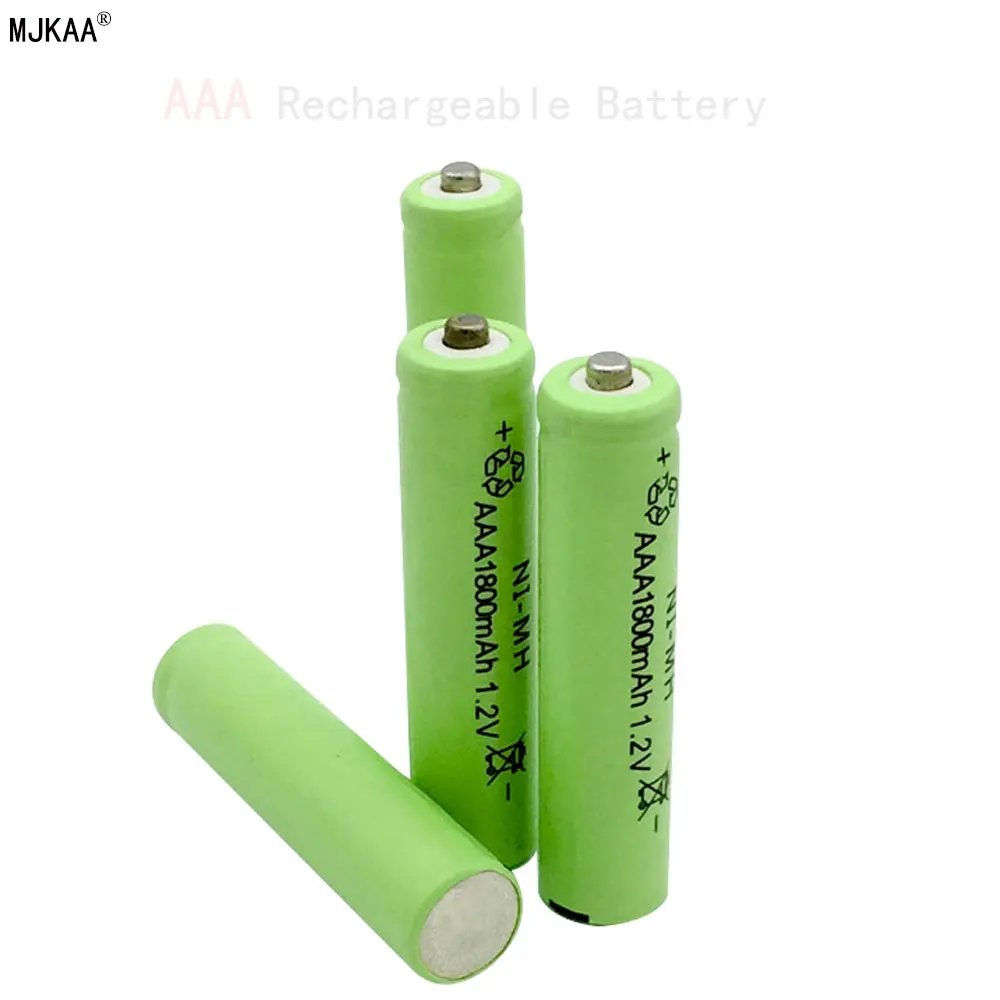 8PCS/MJKAA NI-MH 1800MAH 1.2V AAA Alkaline Battery Is Suitable for The Watch Mouse Computer Toy | Электроника