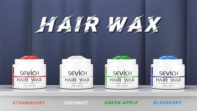 Sevich 100g Hair Hold Hair Gel Wax For Men 4 Type Refreshing and Long lasting Hair Balsam Hair Wax For Hair Styling Edge Control