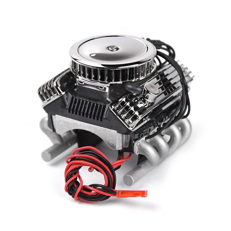 V8 имитирующий Вентилятор охлаждения двигателя 1:10 RC TRX4 SCX10 RC4WD автомобильный 13000