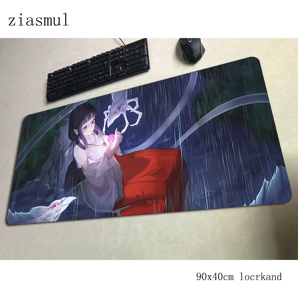 inuyasha padmouse 900x400x3mm gaming mousepad game cool new mouse pad gamer computer desk HD pattern mat notbook mousemat pc | Компьютеры