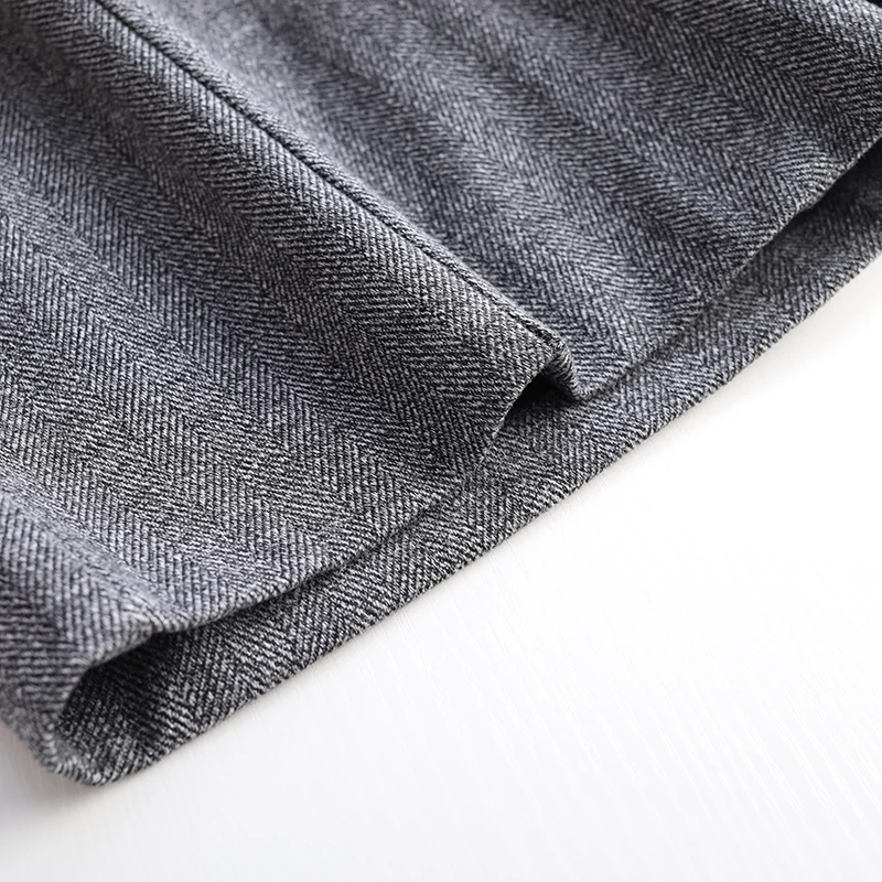 

2020 Women Plus Size 5XL 4XL 3XL Spring Autumn Winter Woolen Shorts Elegant Office Lady All-Match Casual A-Line Shorts Gray