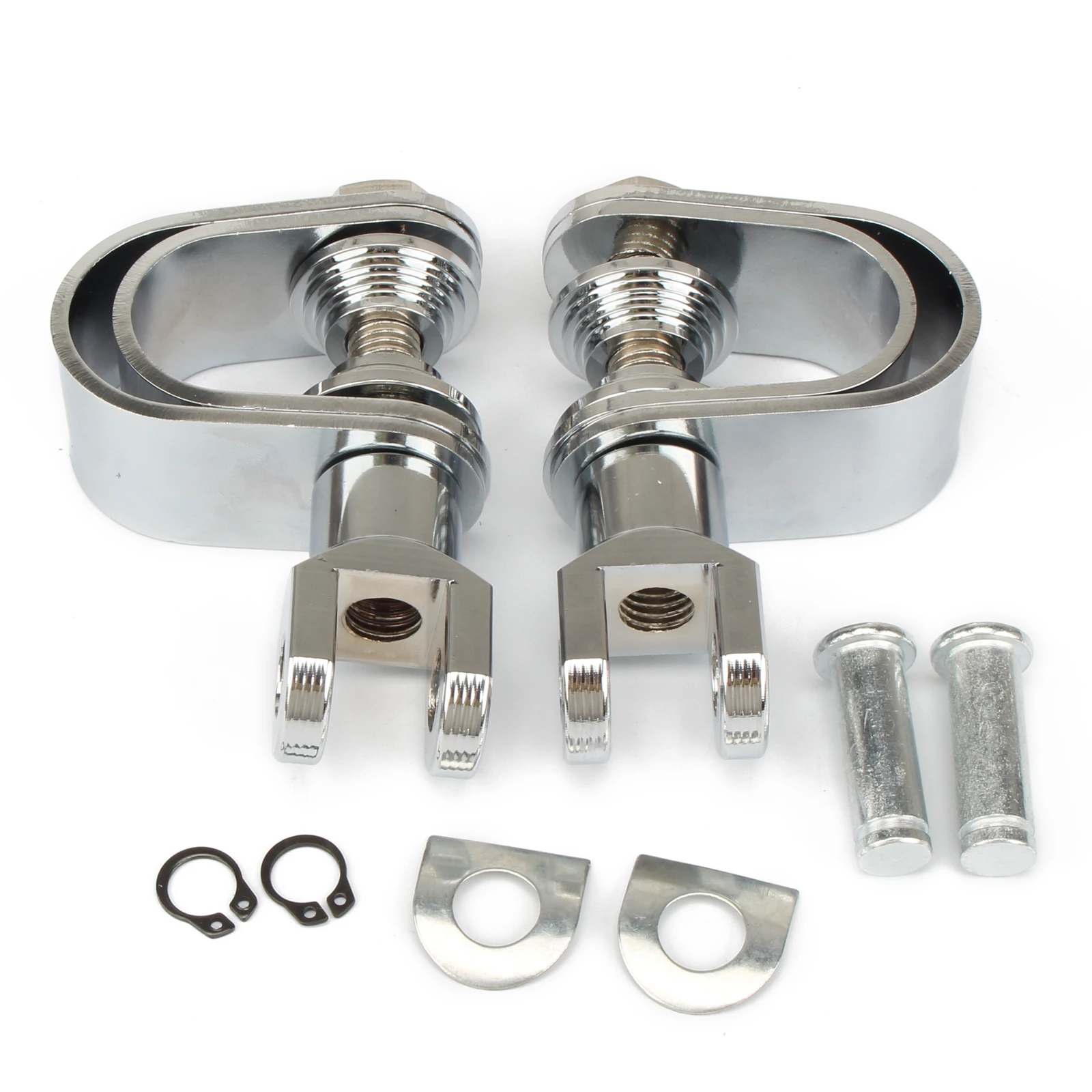 B 1 пара 1-1,2" мотоциклетные подножки защита двигателя для Harley Dyna Electra Glide CVO FLHT FXDL - Цвет: B