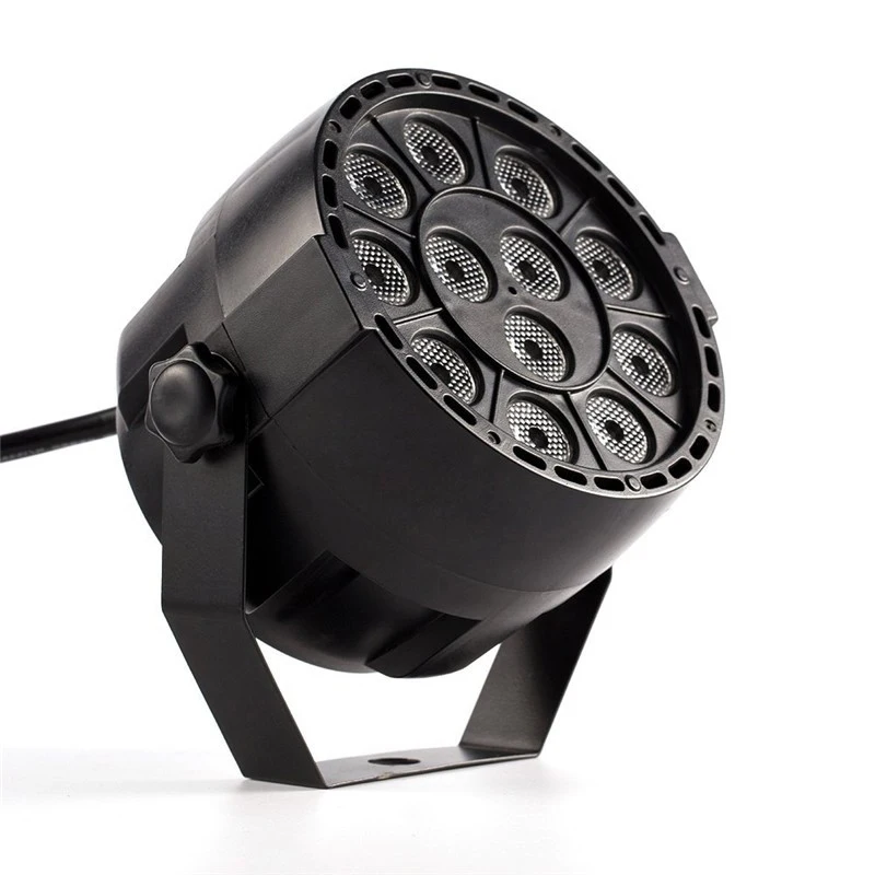 Плоский светодиодный дискотечный светильник Par DMX512 сценическое мини освещение