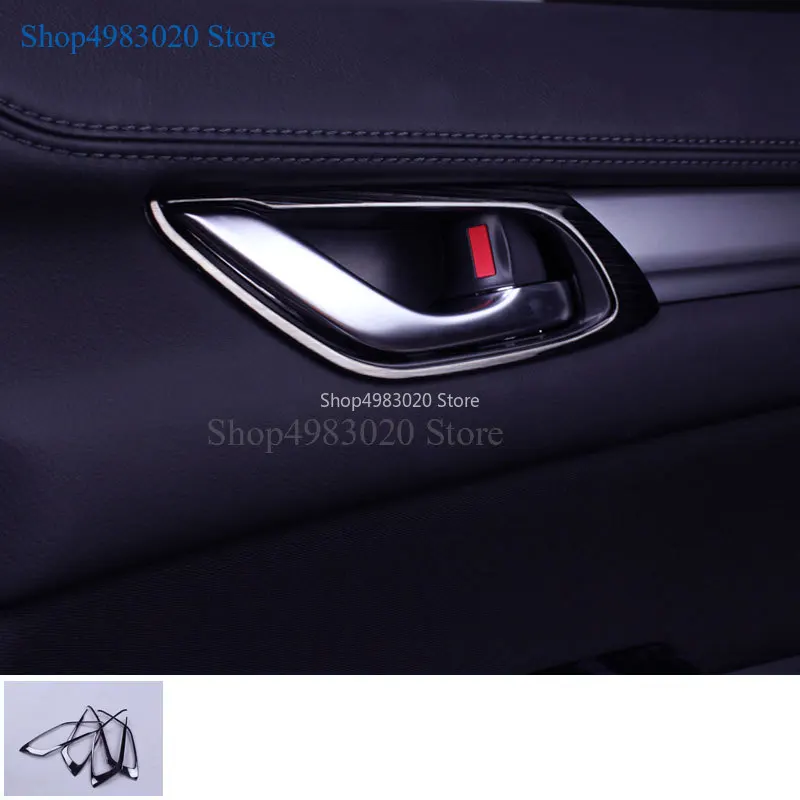 Чехлы для автомобильных ручек и чашек MAZDA хромированная Накладка стайлинга